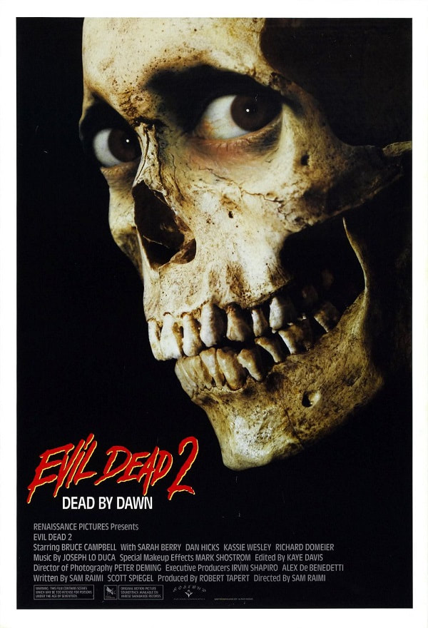 Evil-Dead-II-Dead-By-Dawn-movie-1987-poster